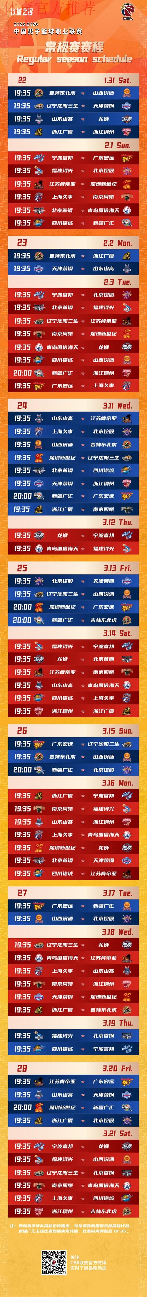 20251212 CBA新赛季即将揭幕
